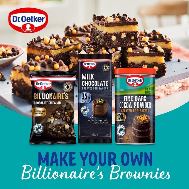 Dr. Oetker Billionaire Chocolate Chips Mix   90g