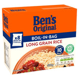 Ben's Original Boil In Bag Long Grain Rice   8 x 62.5g - McGrocer