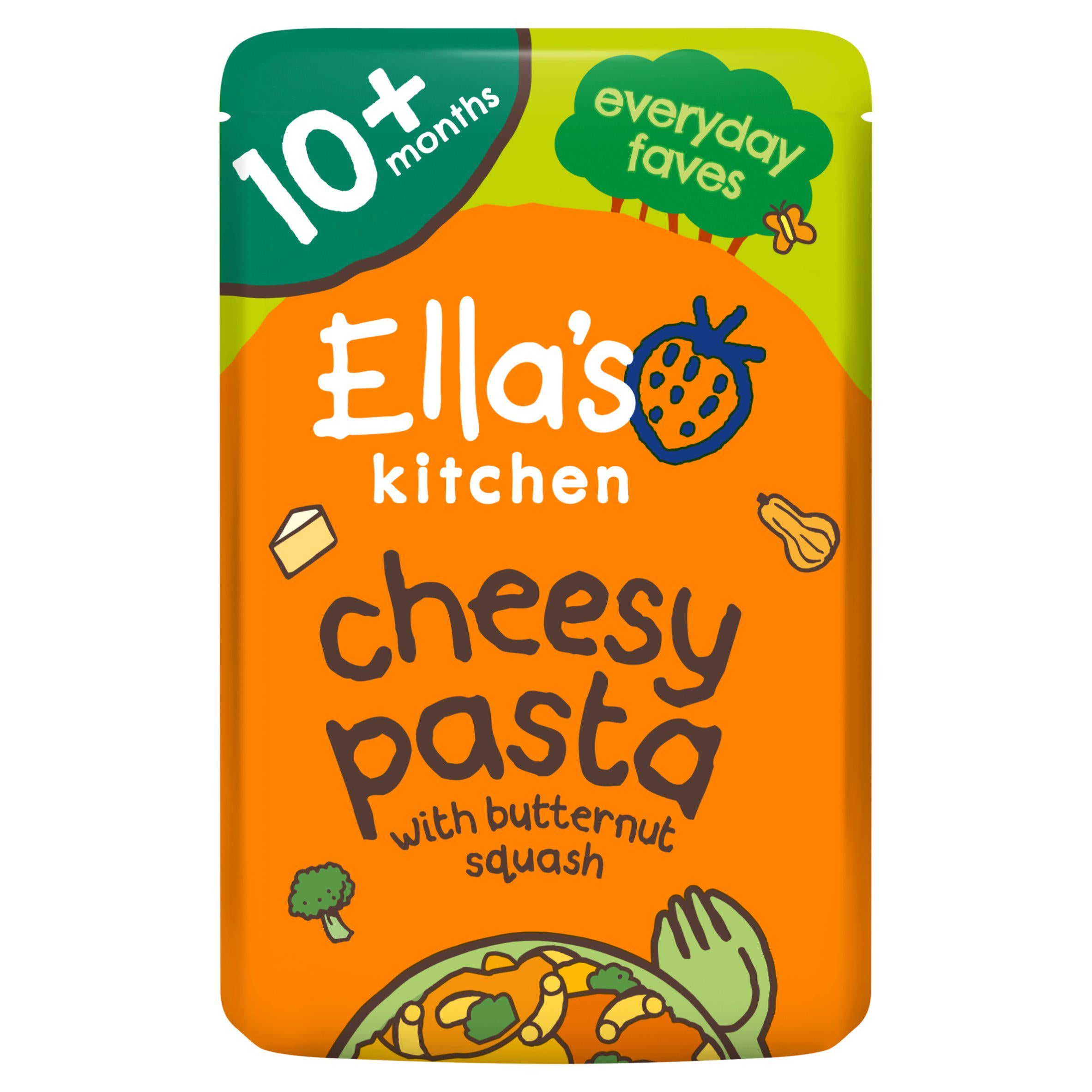 Ella's Kitchen Organic Cheesy Pasta Baby Food Pouch 10+ Months 190g - McGrocer