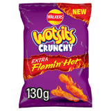 Wotsits Crunchy Extra Flamin Hot Sharing Bag Crisps 130g GOODS Sainsburys   