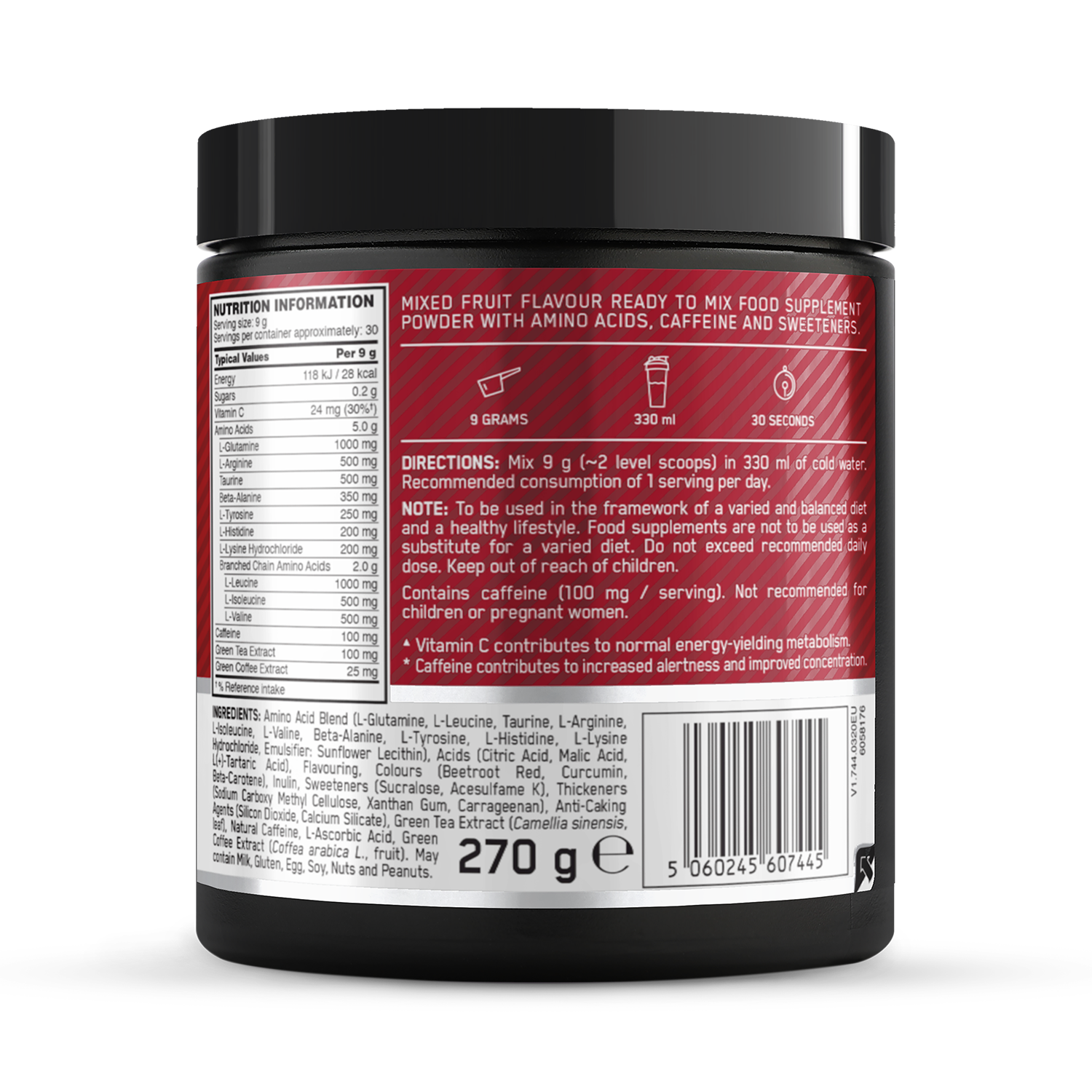 Optimum Nutrition Amino Energy Orange 270g - 998878