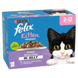 Felix Original Kitten Mixed Selection in Jelly Wet Cat Food   12 x 85g