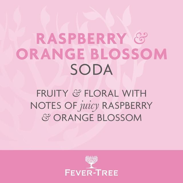 Fever-Tree Raspberry &amp;amp; Orange Blossom Soda