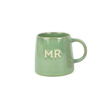 George Home Green Reactive Glaze &amp;lsquo;Mr&amp;rsquo; Mug