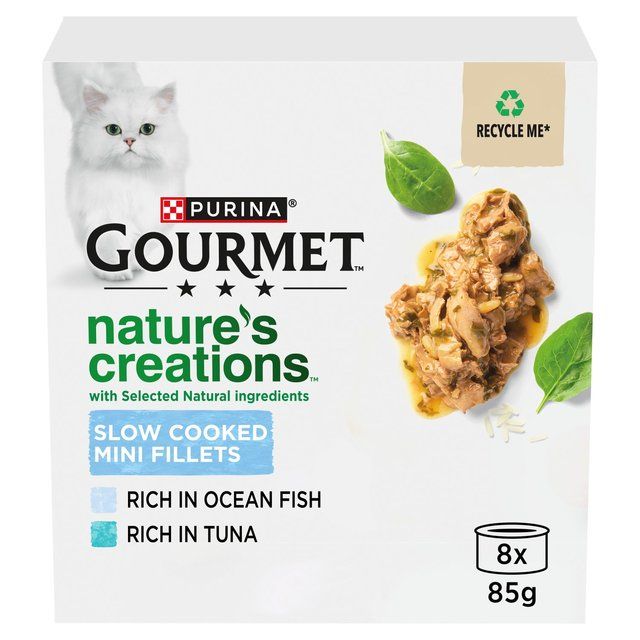 Gourmet Nature's Creations Fish Wet Cat Food d   8 x 85g