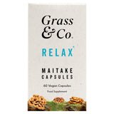 Grass &amp;amp; Co. Mushrooms Relax Maitake Vegan Capsules x60 120g