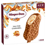 Haagen-Dazs Salted Caramel Ice Cream Bars   3 x 80ml