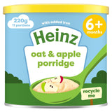 Heinz Creamy Oat &amp;amp; Apple Porridge Baby Food 6+ Months 240g