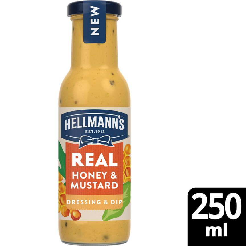 Hellmann's Real Honey &amp;amp; Mustard Salad Dressing &amp;amp; Dip