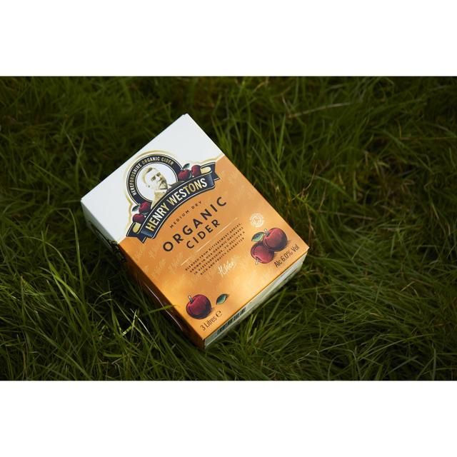 Henry Westons Organic Still Cider   3L