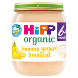 HiPP Banana Yogurt Breakfast Baby Food Jar 6+ Months