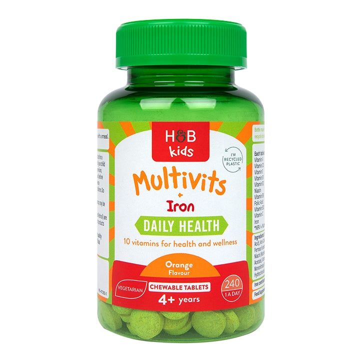 Holland and Barrett Kids Multivits &amp;amp; Iron  240 Tablets
