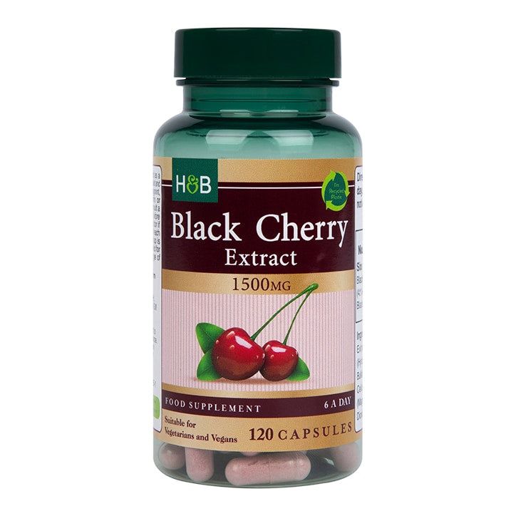 Holland &amp;amp; Barrett Black Cherry Extract 120 Capsules