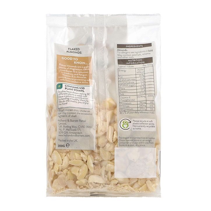 Holland &amp;amp; Barrett Flaked Almonds 200g