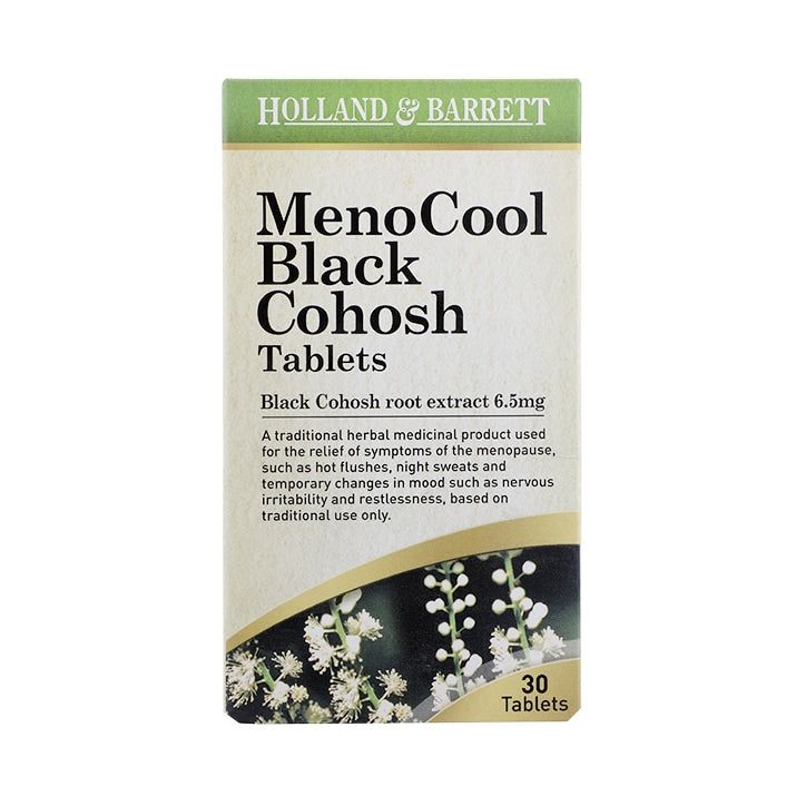 Holland &amp;amp; Barrett MenoCool Black Cohosh 30 Tablets