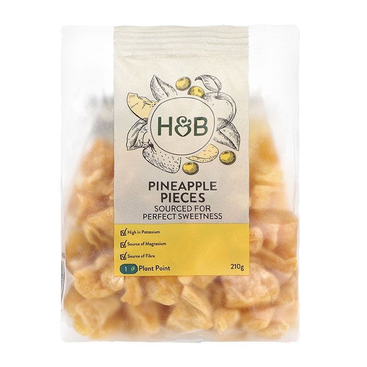 Holland &amp;amp; Barrett Pineapple Pieces 210g