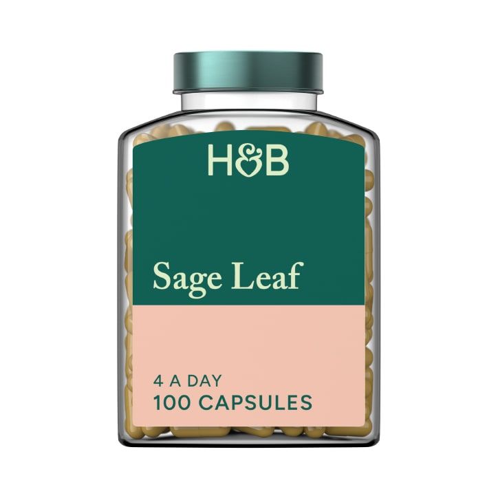 Holland &amp;amp; Barrett Sage Leaf 100 Capsules