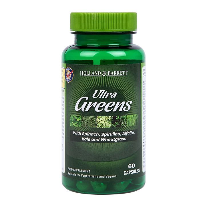 Holland &amp;amp; Barrett Super Greens 60 Capsules