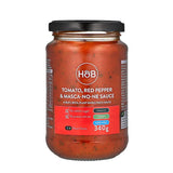 Holland &amp;amp; Barrett Tomato, Red Pepper &amp;amp; Masca-No-Ne Sauce 340g