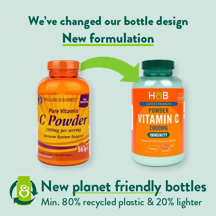 Holland &amp;amp; Barrett Vitamin C 2000mg 567g Powder