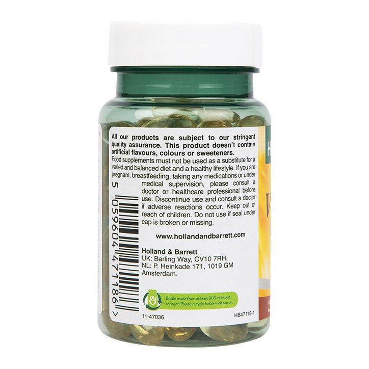 Holland &amp;amp; Barrett Vitamin E 400iu  90 Capsules