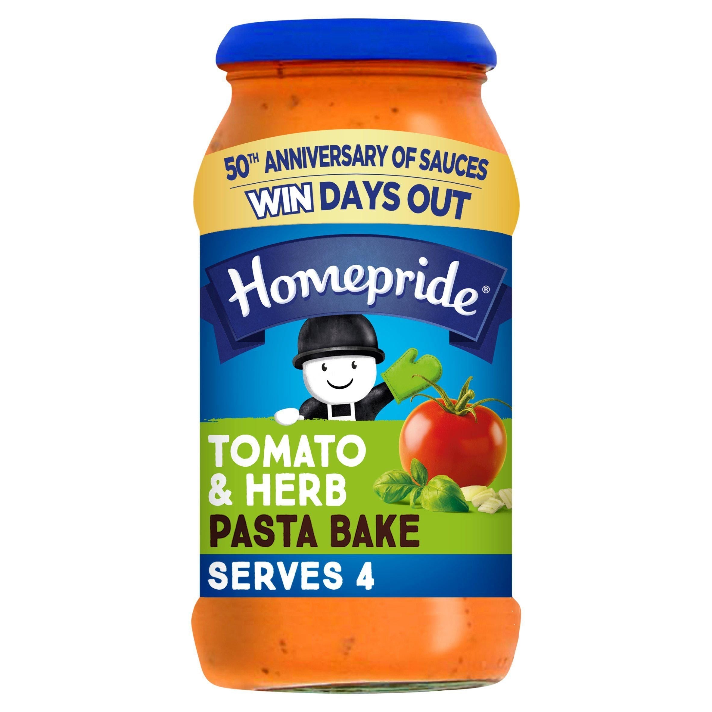 Homepride Tomato &amp;amp; Herb Pasta Bake Sauce 485g