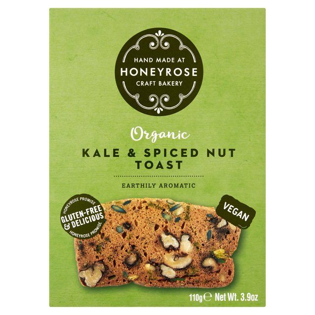 Honeyrose Kale &amp;amp; Spiced Nut Toast   110g