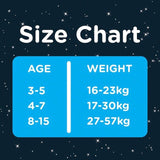 Huggies DryNites Boys Pyjama Pants 8-15 Yrs (27-57kg)   9 per pack