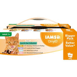 Iams Delights Adult Land &amp;amp; Sea Collection in Gravy Multipack   48 x 85g