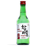 Jinro Chamisul Original Soju (faible teneur en sucre) 참이슬 (ABV 20,1%)