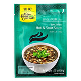 Asiatische Gourmet-Gewürzpaste für Szechuan-Scharf-Sauer-Suppe Suan La Tang (scharf)