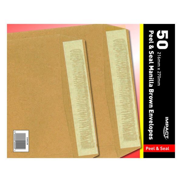 Impact Self Seal Manilla Envelope (Pack Of 50)