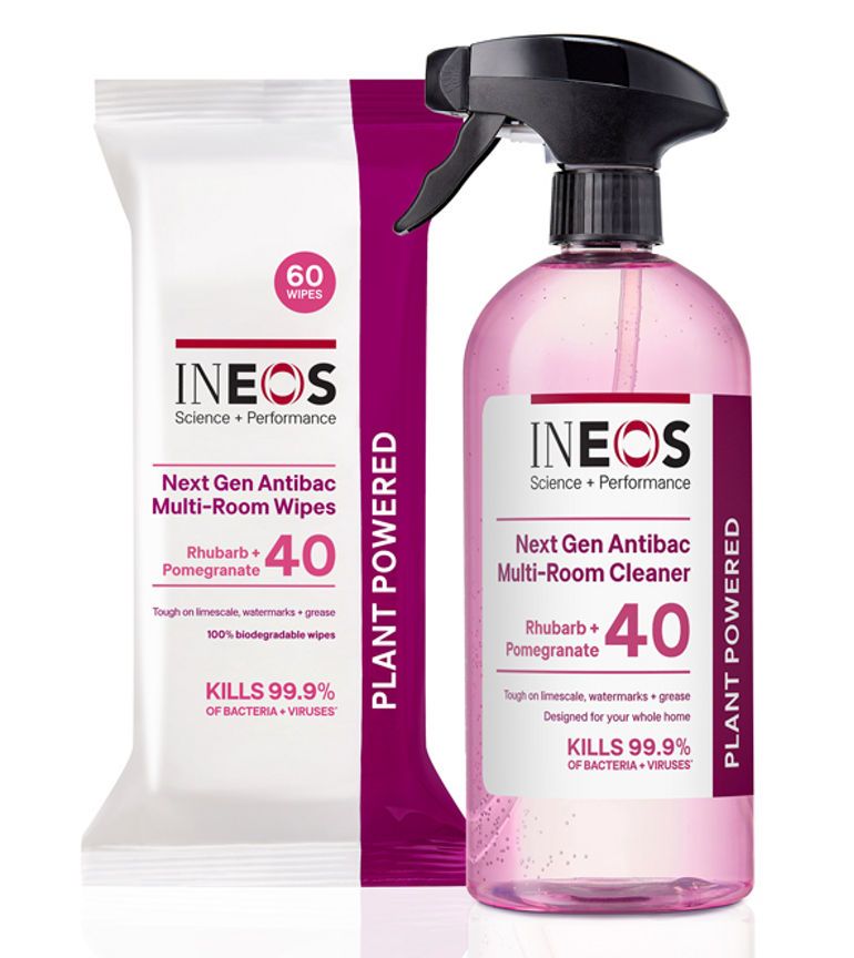INEOS Antibacterial Cleaning Wipes &amp;amp; Spray Bundle