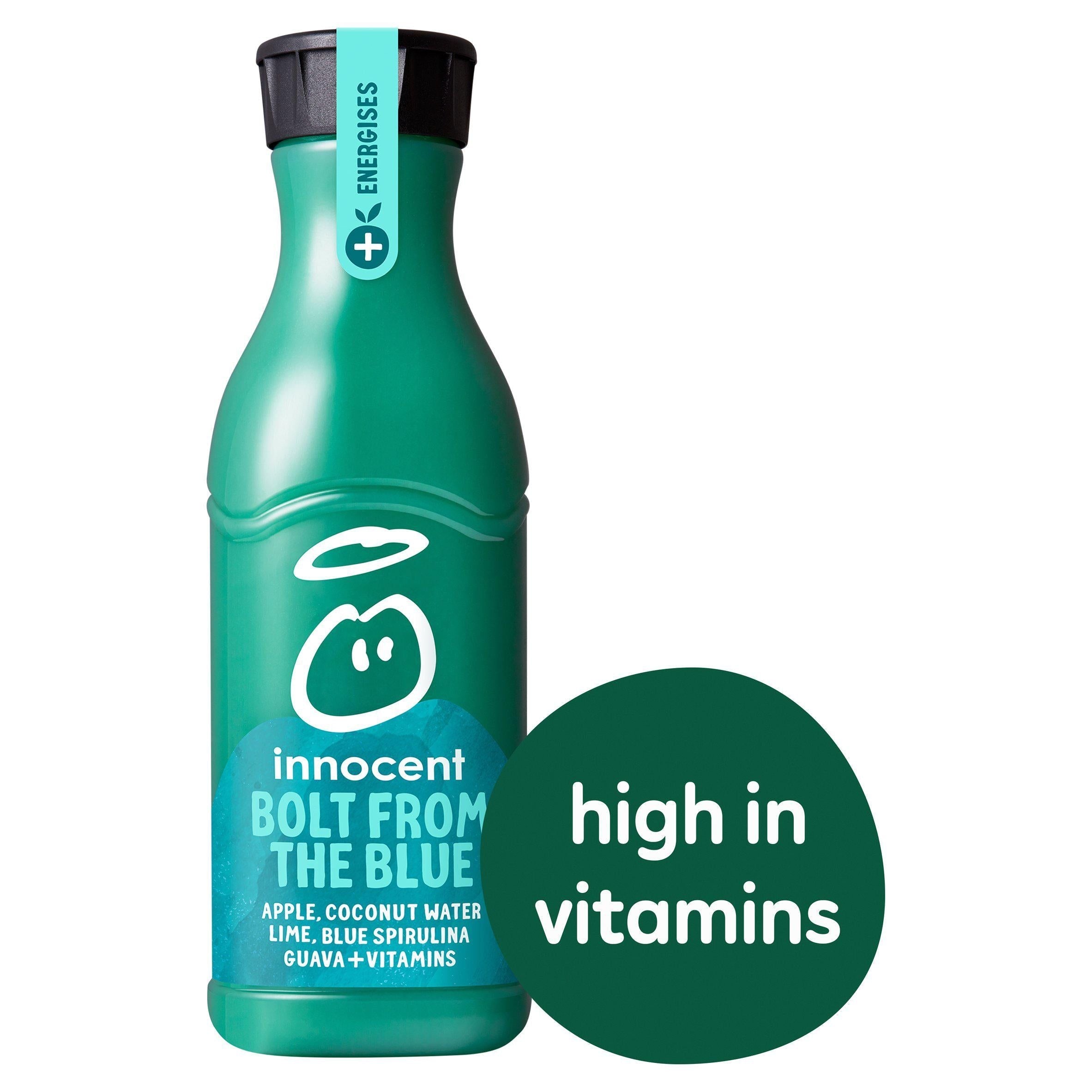 innocent Plus Bolt from the Blue Guava &amp;amp; Lime Juice with Vitamins 750ml