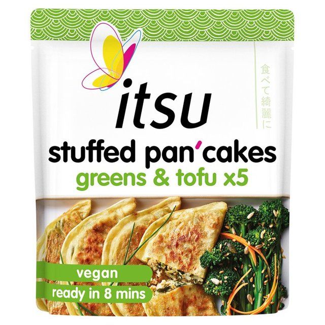 itsu greens &amp;amp; tofu stuffed pancakes   350g