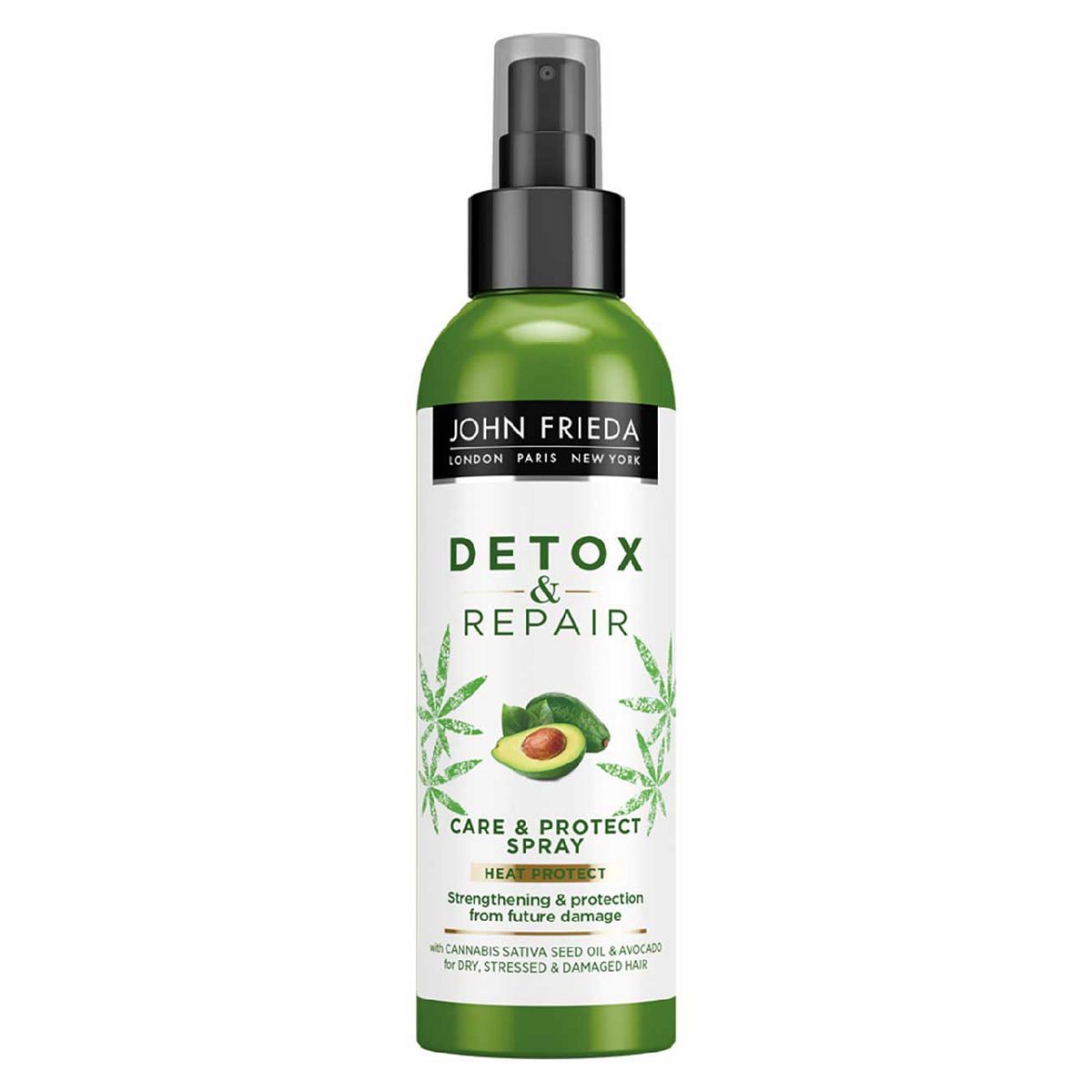 John Frieda Detox &amp;amp; Repair Care &amp;amp; Protect Spray 100ml for Dry, Stressed &amp;amp; Damaged Hair