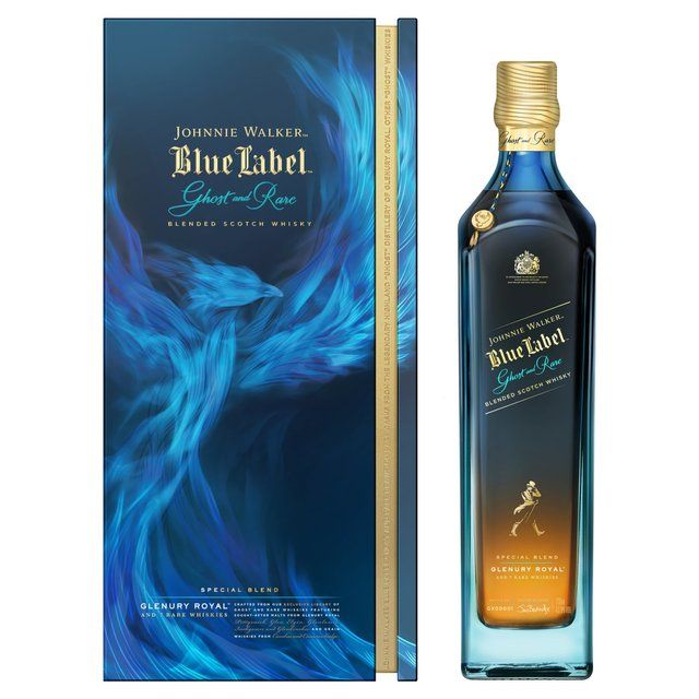 Johnnie Walker Blue Label Ghost &amp;amp; Rare Glenury Royal Limited Edition   70cl