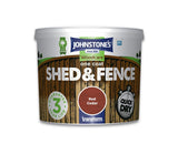Johnstone's One Coat Shed &amp;amp; Fence 5l - Red Cedar