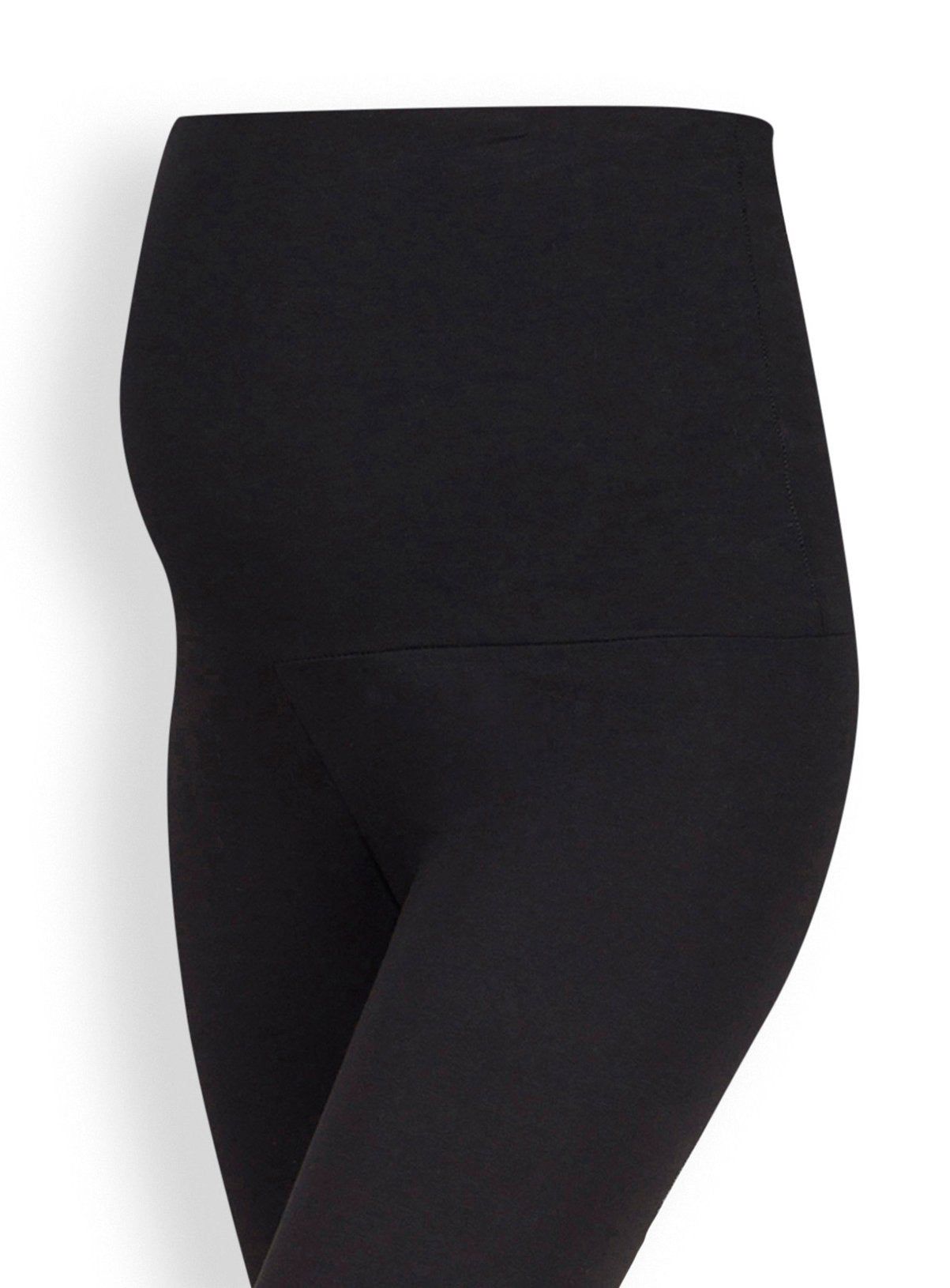 JOJO MAMAN B&amp;Eacute;B&amp;Eacute; 2 Pack Cotton Rich Maternity Leggings L