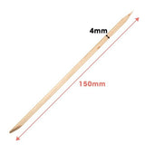 JoLee Wooden Nail Cuticle Pusher  - Pack of 10