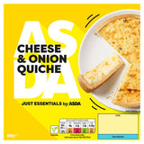 JUST ESSENTIALS by ASDA Cheese &amp;amp; Onion Quiche