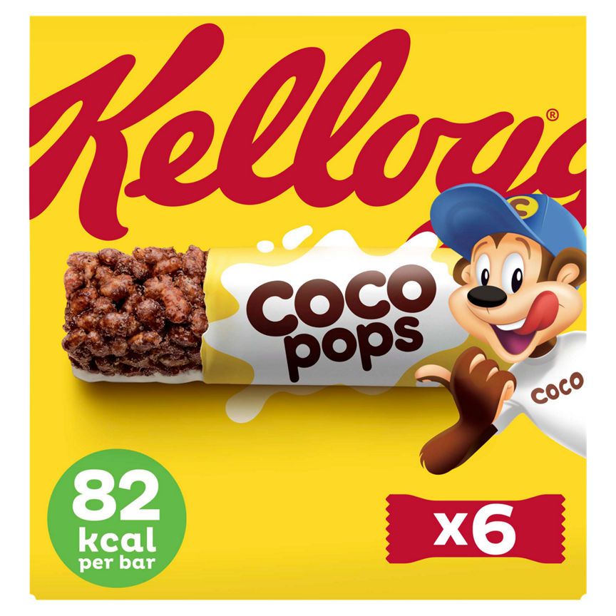 Kellogg's Coco Pops Breakfast Cereal &amp;amp; Milk Bars