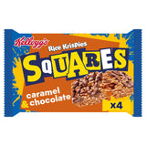 Kellogg's Rice Krispies Squares Curious Caramel &amp;amp; Chocolate Snack Bars 4x36g