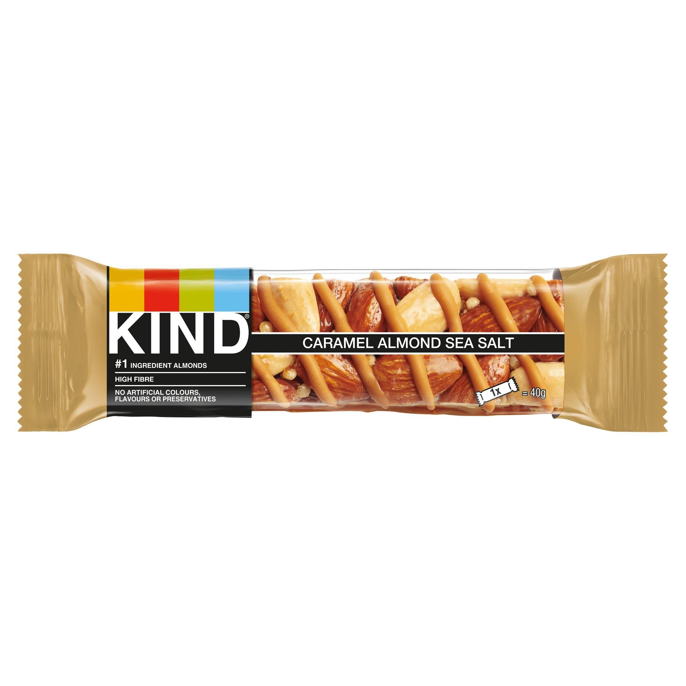 KIND Caramel Almond &amp;amp; Sea Salt Snack Bar 40g