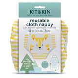 Kit &amp;amp; Kin Reusable Cloth Nappy (Tiger Design)