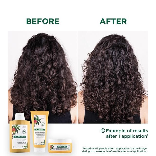 Klorane Nourishing Mask  - Dry hair- with Mango   150 per pack