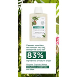 Klorane Nourishing &amp;amp; Repairing  Shampoo with Organic Cupuacu Butter   200ml