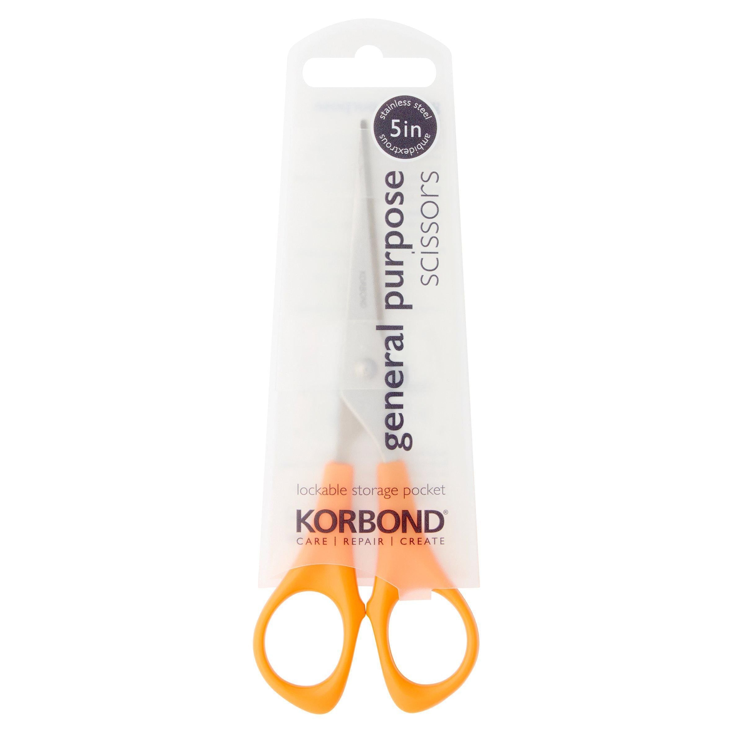Korbond Care &amp;amp; Repair General Purpose Scissors 5 Inches