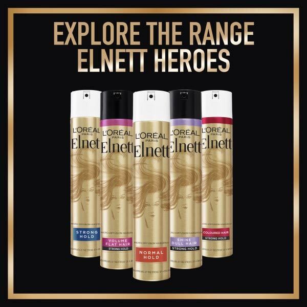L'Oreal Hairspray Elnett Strong Hold &amp;amp; Shine 400ml