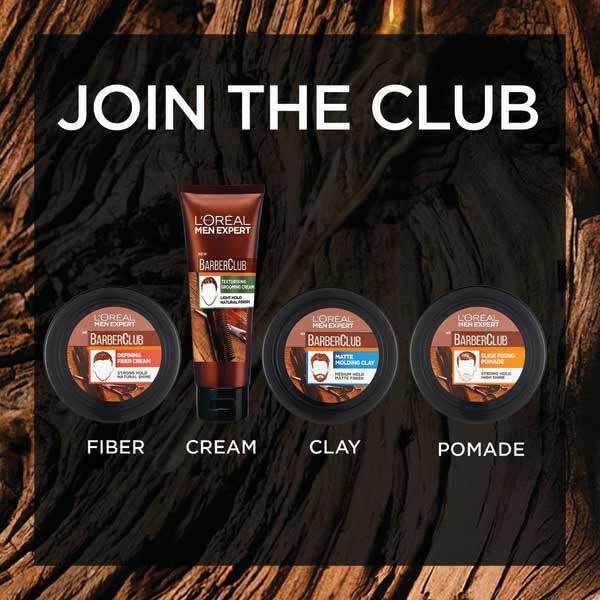 L'Oreal Men Expert Barber Club Hair Slick Wax Pomade 75ml